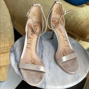Sam Edelman Women's Metallic Heeled Sandals